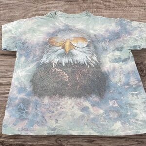 Chemistry Tie-Dye Eagle Graphic Tee